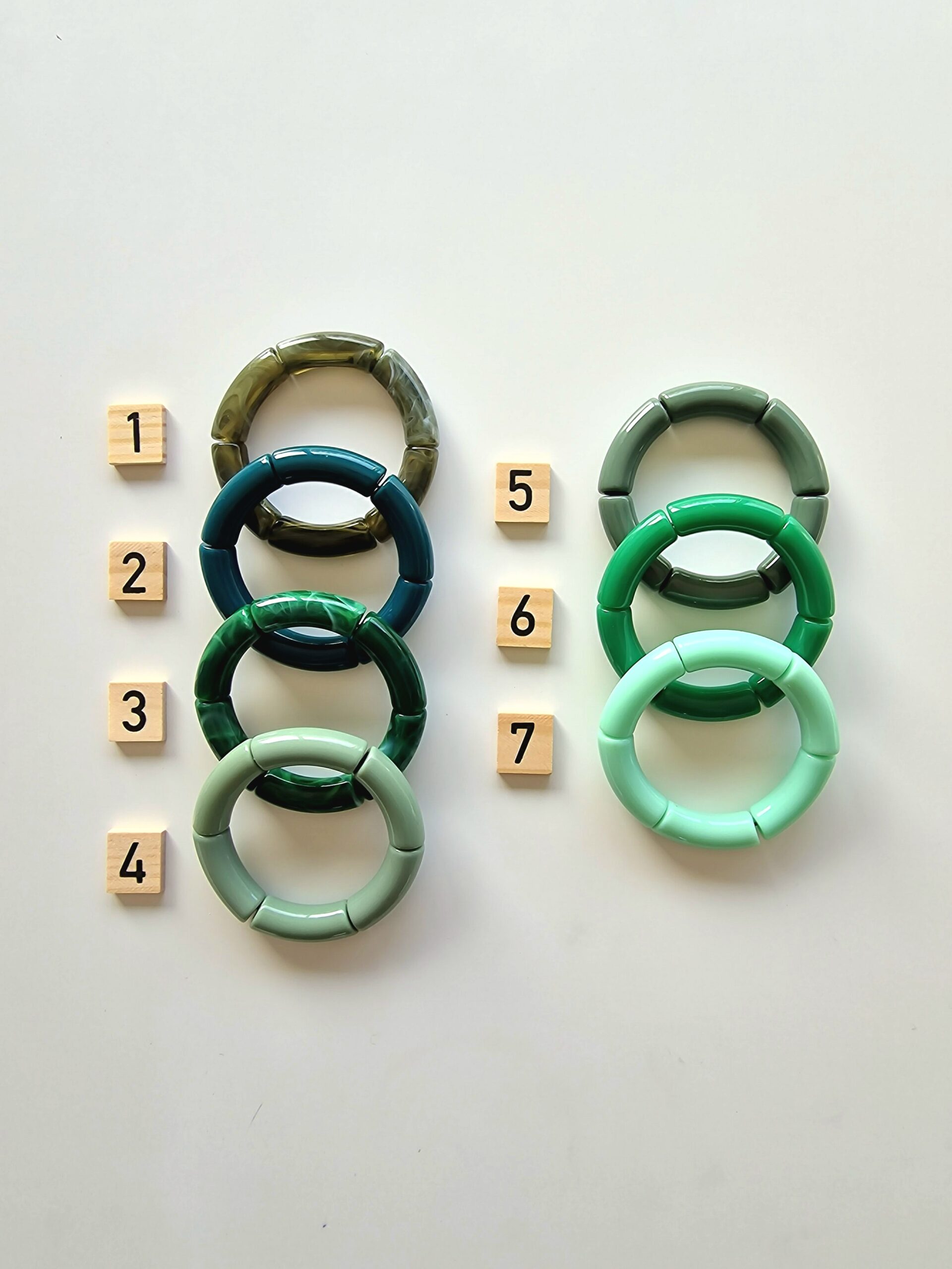 Bracelet uni VERT