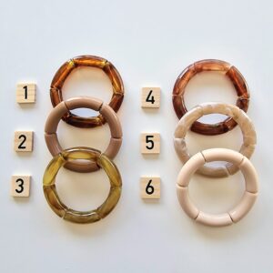 Bracelet uni MARRON