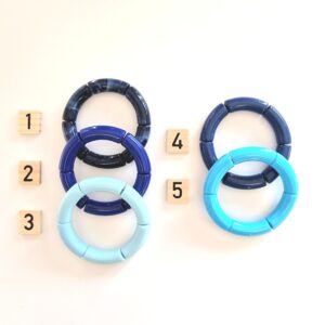 Bracelet uni BLEU