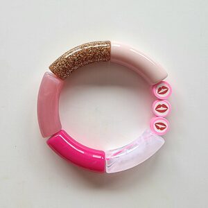 Bracelet BIG BISOUS pailletté