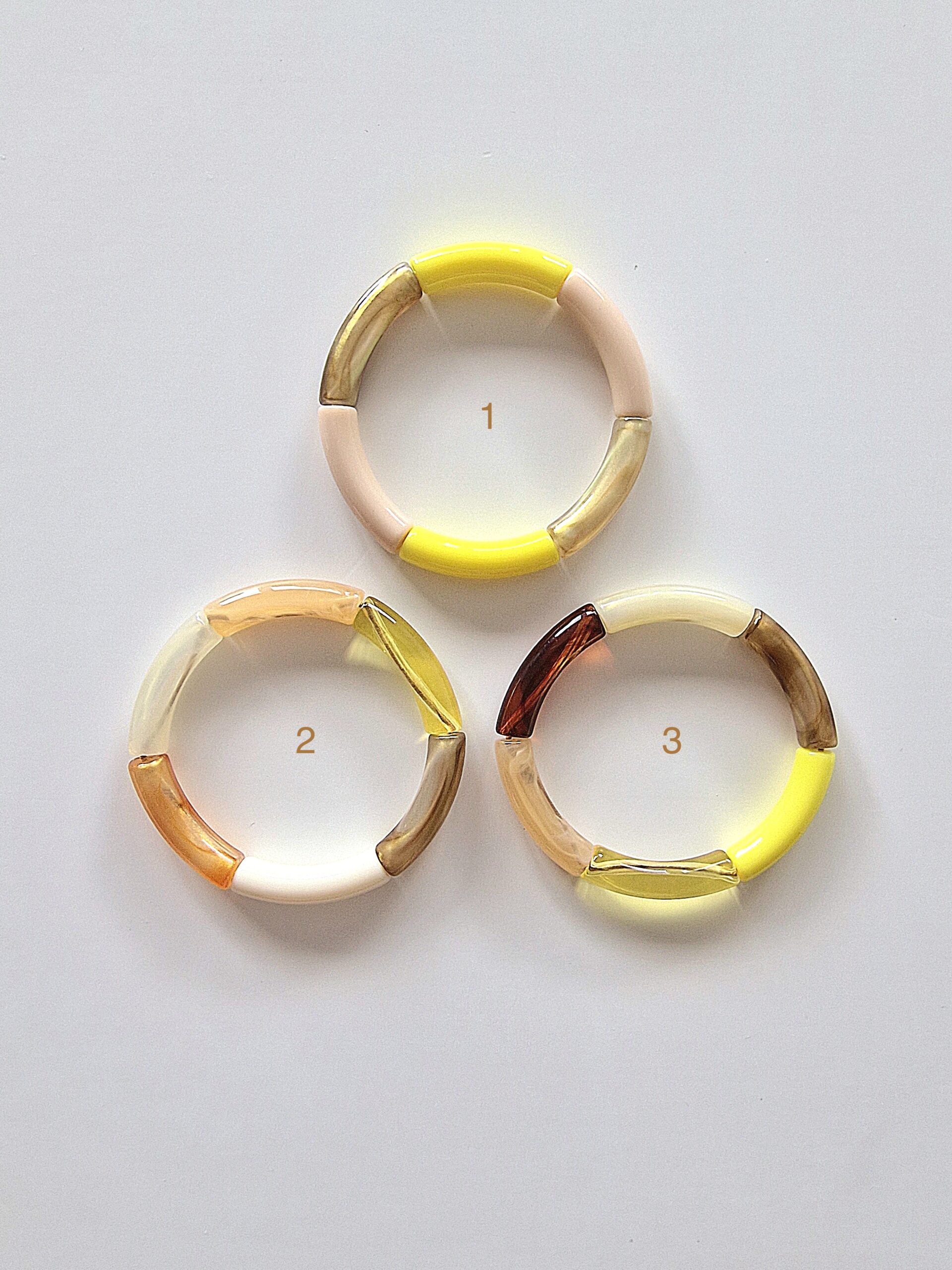 Trio de bracelets fins NICE - Image 2