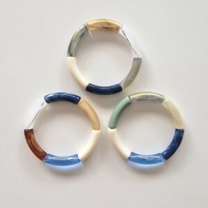 Trio de bracelets fins RENNES