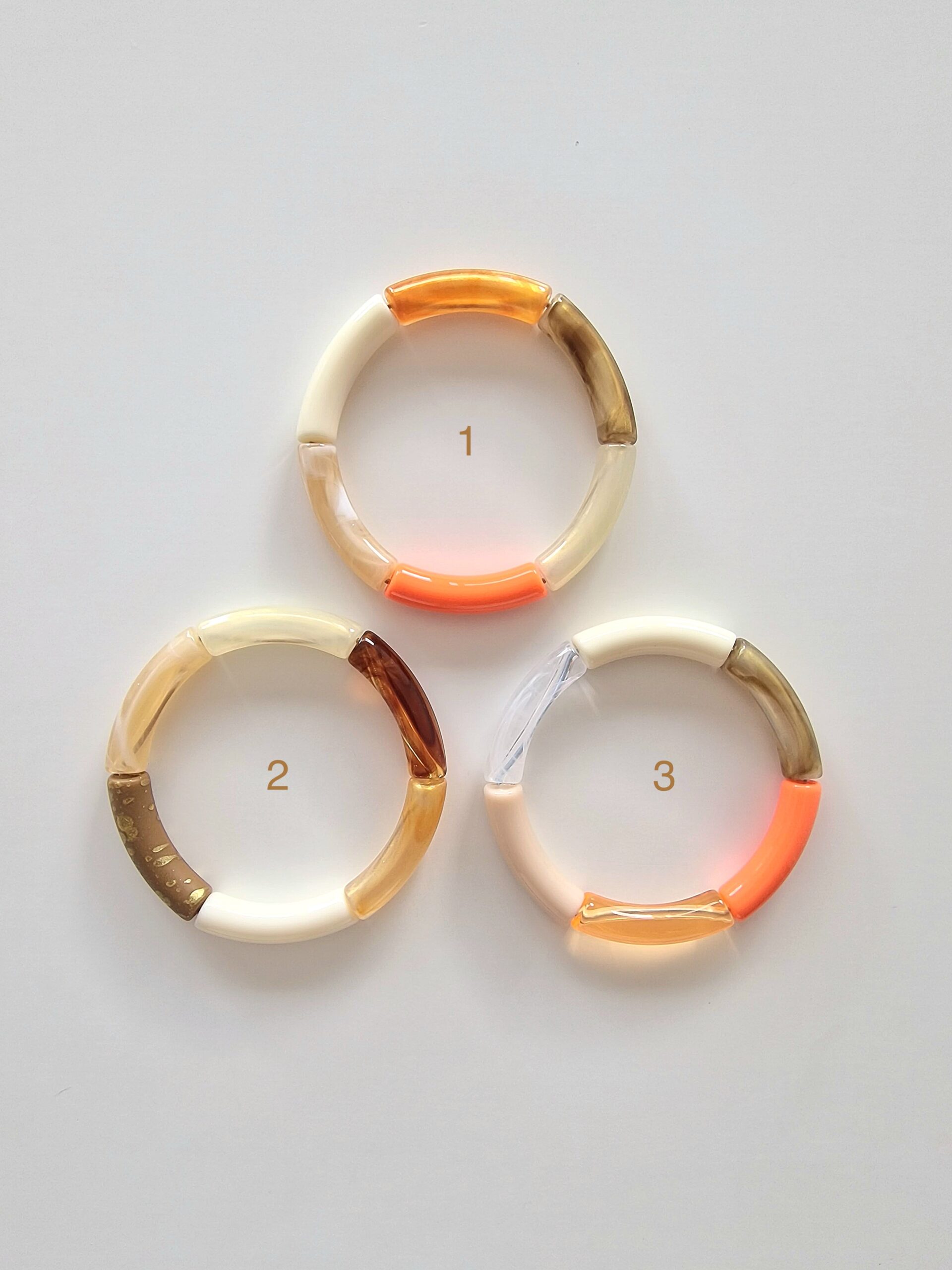 Trio de bracelets fins MONTPELLIER - Image 2