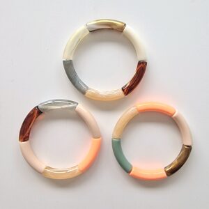 Trio de bracelets fins VERSAILLES