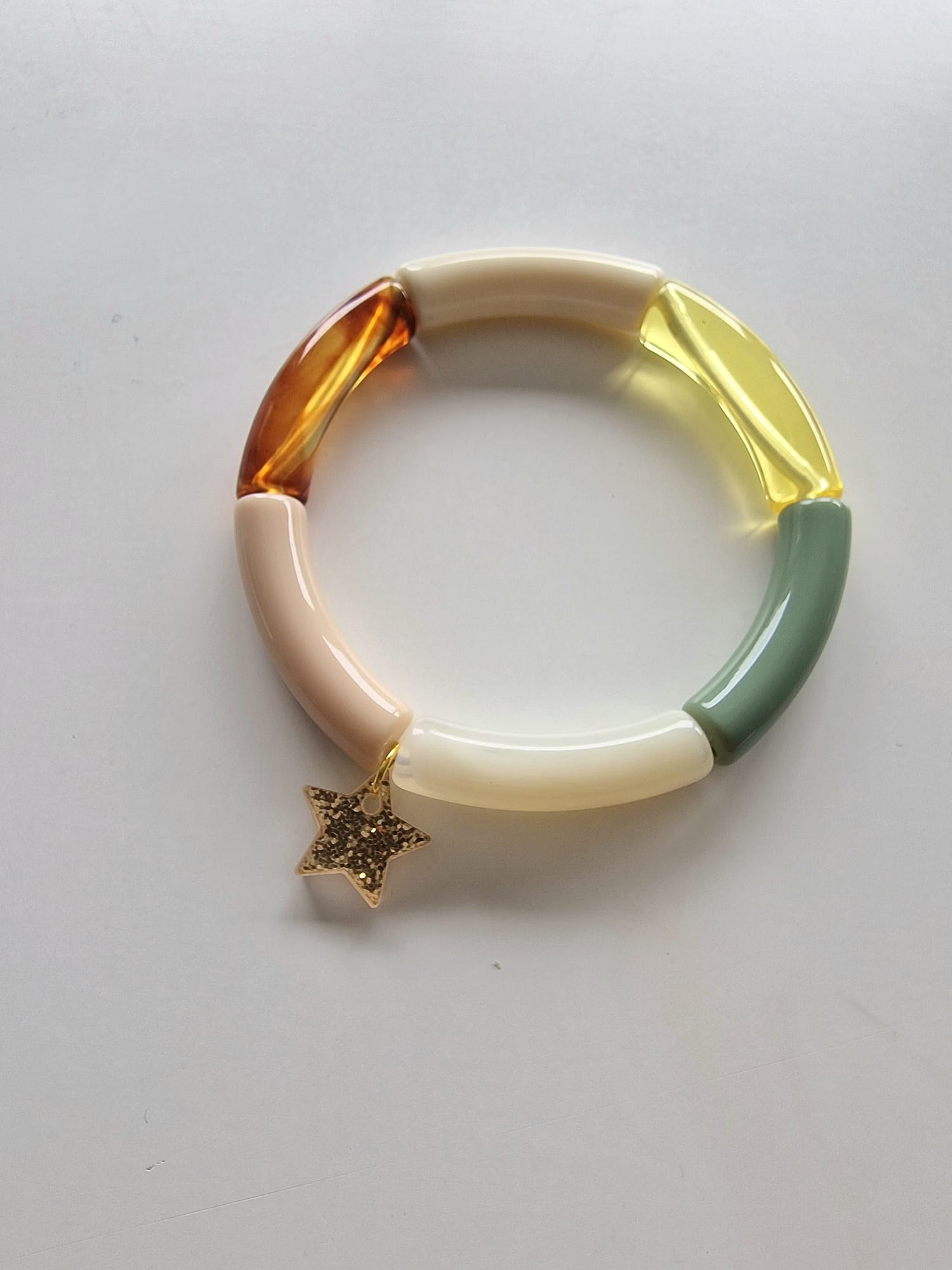 Bracelet fin LOS ANGELES, pampille étoile ou coeur - Image 5