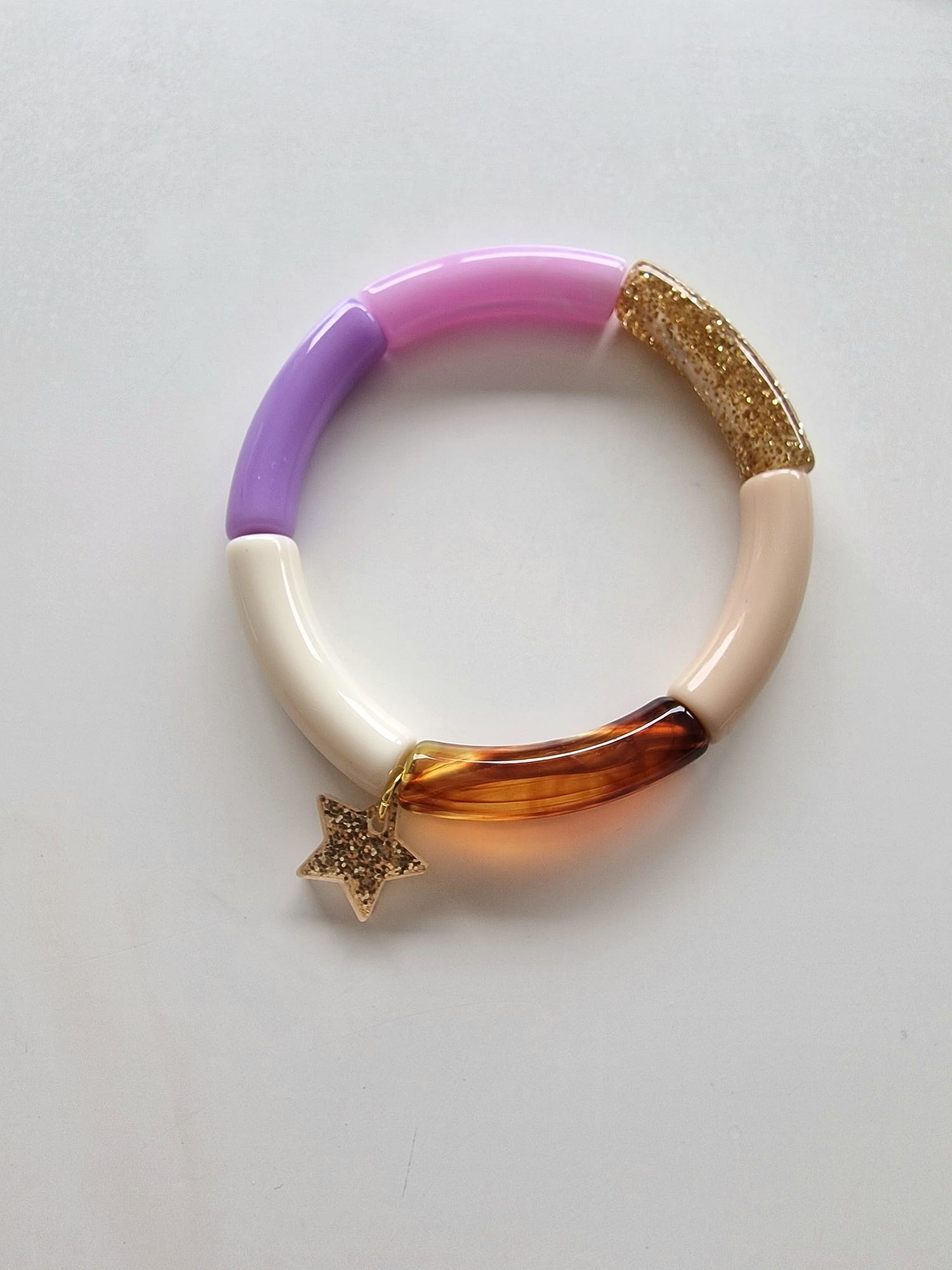 Bracelet fin LOS ANGELES, pampille étoile ou coeur - Image 8