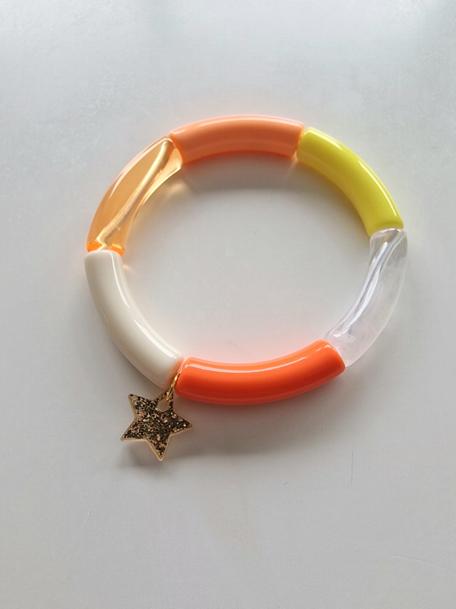 Bracelet fin LOS ANGELES, pampille étoile ou coeur - Image 7