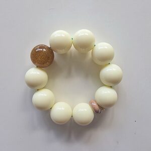 Bracelet avec perles rondes colorées ECLAIR