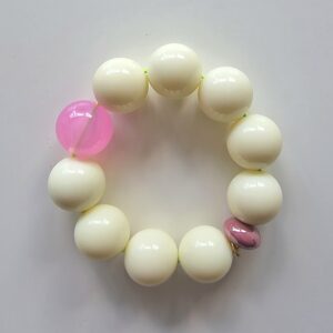 Bracelet avec perles rondes colorées PAVLOVA